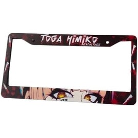 Anime License Plate Frame,Japanese,One Piece &JDM License Plate Frame,Unique-Dragon Balls Cool,License Plate Frames Cute, Stylish 6x12 License Plate