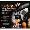 Black Boston Shaker Cocktail Shaker Set | Professional Bartender Kit