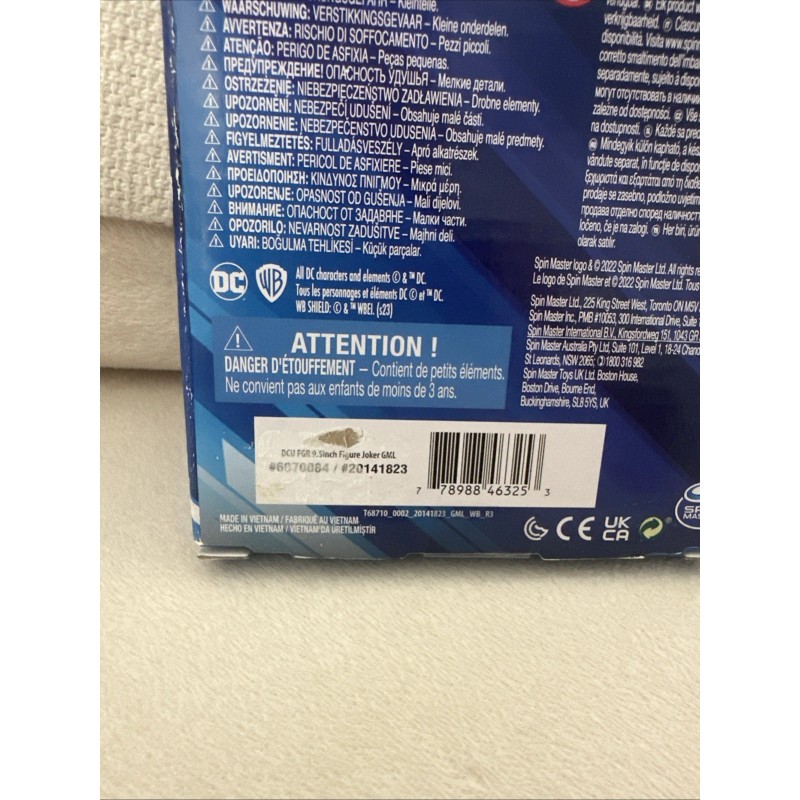 DC Spin Master The Joker 9.5” Figure DC 2022 NEW