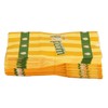 Popcorn Bags, 85 oz Capacity, Yellow Striped Design with Green