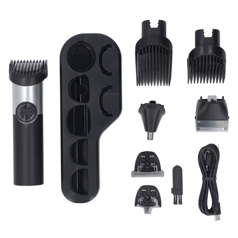 5 in 1 Hair Clipper Kit 19 Limit Length Adjust
