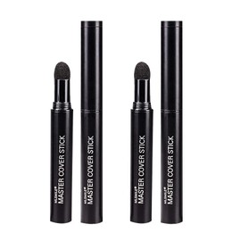 Magik 1-2 Pc Hairline Powder Filler Stick Root Cover Up Instant Hair Filling Shadow. (2 Pack, 2 Dark Brown)