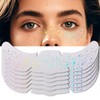 Glitter Freckles Face Tattoo, 6pcs Sparkle Freckles Multicolor, Star Spots