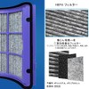 TIMISONL Air Purifier Fan Replacement Filter, Integrated 360° Glass HEPA