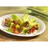 100 Plates Cardboard Pure Round 15 cm White