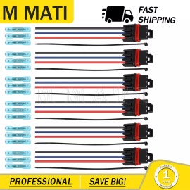 M MATI 6PCS Pulse Power Bus Bar Plug Pigtail Connector for Polaris Ranger XP 1000 Crew