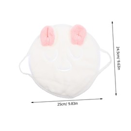 FRCOLOR 2Pcs Coral Fleece Face Steaming Towels for Women Thickened Skincare Facial Masks Soft Comfortable Towel Masks for Daily Use Enhances Nutrient Absorption Facials