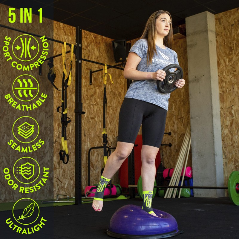 Pack of 2 Foot Bandages for Men & Women -