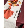 DII Handmade Chindi Tabletop, Reversible and Machine Washable, Table Runner,
