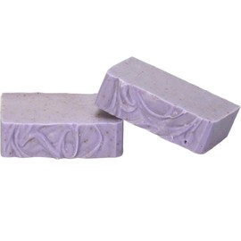 LIDKOR Lavender Soap 100 g - Vegan Lavender Hand Soap with Lavender Oil - Moisturising Skin Care with Olive Oil & Castor Oil - Handmade Natural Soap as a Solid Shower Gel - Makes the Skin Soft