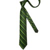 DiBanGu Christmas Ties for Men Xmas Holiday Necktie and Pocket
