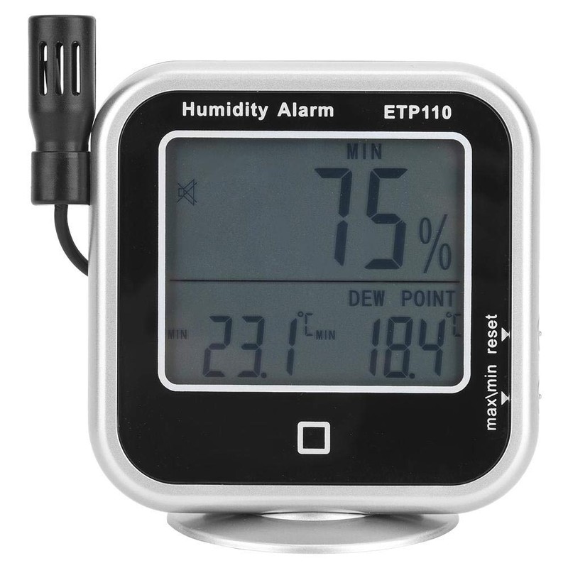 Digital ETP110 Termómetro Higrómetro Termohigrómetro Humedad Temperatura Medidor de Punto