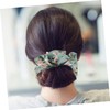Healvian 4pcs Elegant Retro Floral Hair Tie Women Hair Accessories