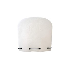 Premium Natural Ultra Genuine Leather Iron Cover Amaltia Leather Iron Cover (White)