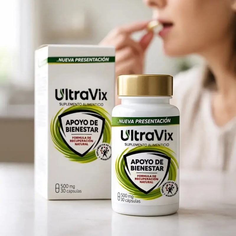 Ultravix Mejora Articulaciones Reduce Inflamación 100cp Sabor