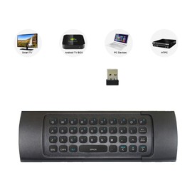 Rii MX3 Multifunction 2.4G Fly Mouse Mini Wireless Keyboard & Infrared Remote Control & 3-Gyro + 3-Gsensor for Google Android Smart TV, IPTV, HTPC, Windows,Networked set-top Box,Mini PC,Andriod TV Box