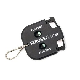 Cerioll Golf Score Zähler Stroke Counter, Golf Ergebnis Zähler, 2 Spieler Schlagzähler, Handzähler, Score Counters, Tragbar Spieler Schlagzähler, Für Personenzähler, Sport School (Schwarz)