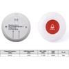 Daytech Caregiver Pager Wireless Call Button Elderly Nurse Alert System