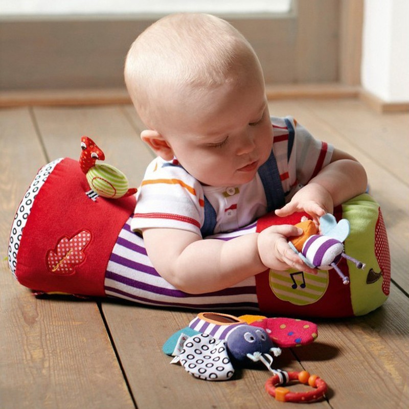 Baby Crawling Roller Baby Soft Stuffed Rolling Pillow Baby Fitness