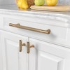 Asidrama 10 Pack 6.3 Inch(160mm) Knurled Champagne Bronze Kitchen Cabinet