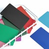 Thick Multi-Colors Aluminum Metal Business Cards Anodized aluminum 86 X