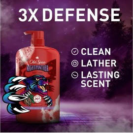 Old Spice Men's Body Wash, NightPanther, 33.4 fl oz