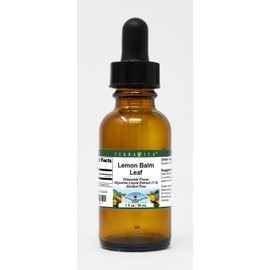 Lemon Balm Leaf Glycerite Liquid Extract (1:5) - Chocolate Flavored (1 oz, ZIN: 513223) - 2 Pack