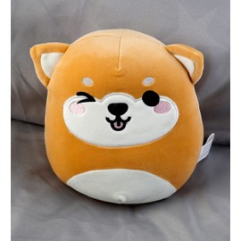 Puckator Squidglys Shuggs the Shiba Inu Dog Adoramals Pets Plush Toy - Plushies Cute Animal Baby Newborn Kids Toys Stuff Gifts Gift For Girlfriend Cuddly Stuffed Toy Plushie
