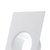 EUROPLAST 125mm / 5 Inch Straight Duct Connector with Flange
