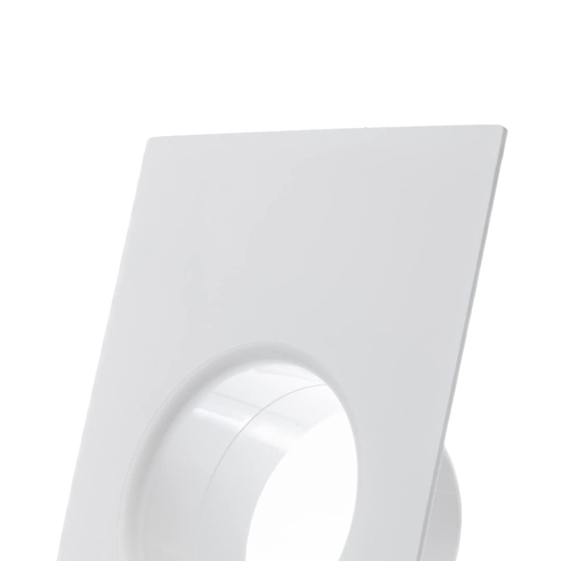 EUROPLAST 125mm / 5 Inch Straight Duct Connector with Flange