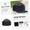Levemolo Fire Pit Cover Outdoor Stove Protector Heavy Duty Patio