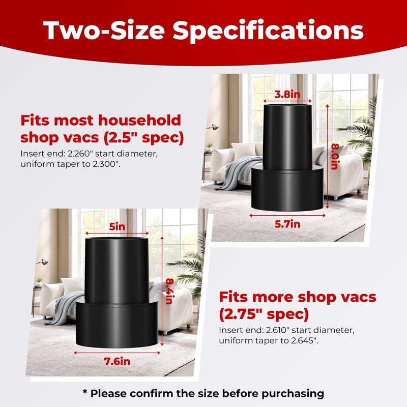 Shop Vac Extractor Kit, Better Extractor Hose Kit for Carpet