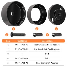 7834 Rear Crankshaft Seal Installer for Ford 1993-1997 Aerostar & 1993-2006 Ranger & Explorer With 4.0L V6 Engine