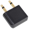 KAUMO Airplane Earphone Jack Converter Adapter, 3.5mm Dual Jack Converter,