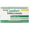 Sure Comfort Safety Lancet, 21 g, 100 Count