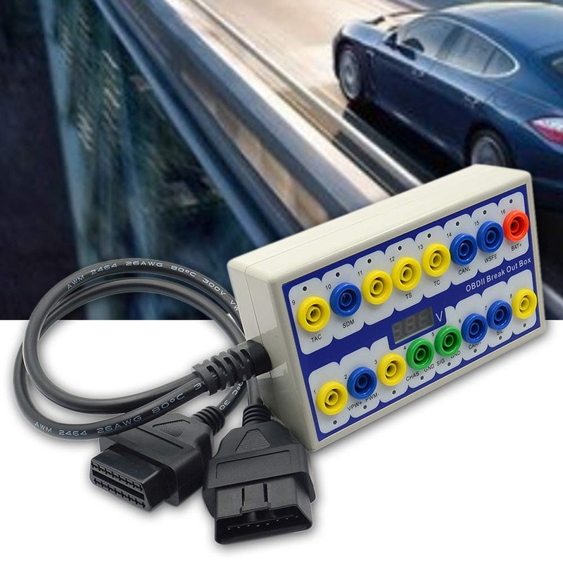 ZSooner OBD 2 Splitter Tester Auto Car Diagnostic Conector Breakout