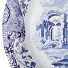C.R. Gibson TW12-25755 Spode Blue Italia Disposable Paper Dinner Plates,