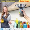 Upgraded Stainless Steel Jar Opener for Seniors, Under Cabinet Jar