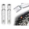 KAPSING Spark Plug Wrench Set, 14 mm/16 mm, Universal Magnet,