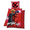 Tex Idea Bed Linen Smooth Miraculous Ladybug Cat Noir Tikki