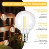 Mlambert G40 LED Replacement Light Bulbs for String Lights, Dimmable