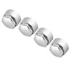 Pack of 20 Wheel Bolt Caps, Universal 17 mm Plastic
