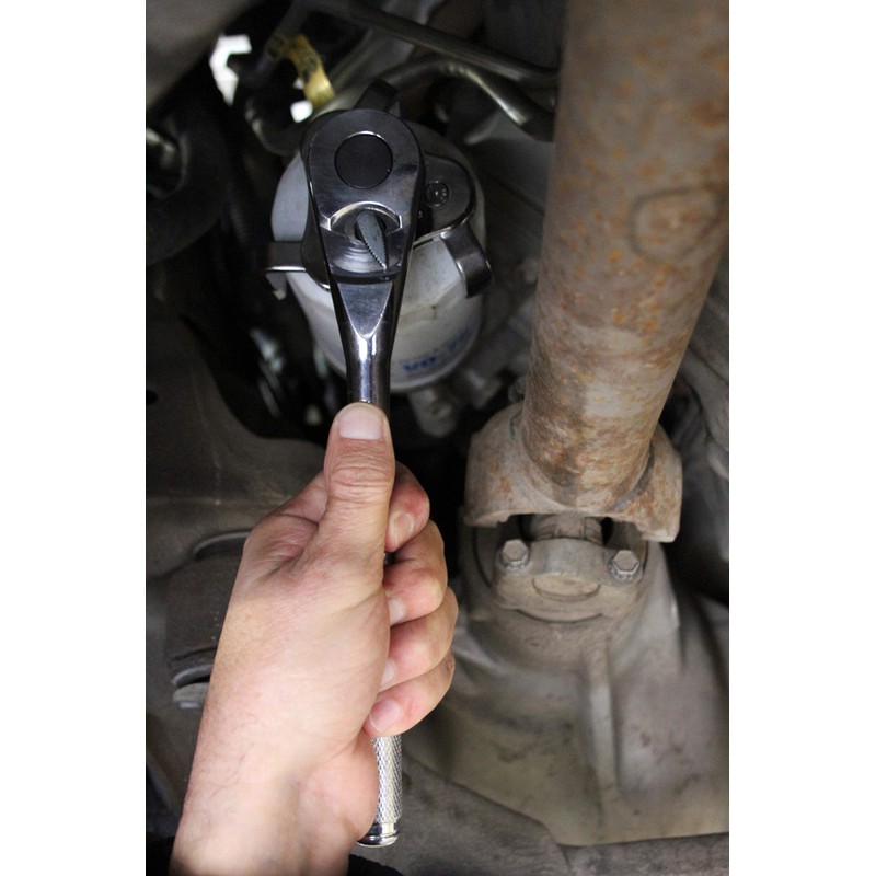 Lisle 63830 61-124mm 3 Jaw Wrench & Adapter