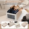 Prestigénie - Clothes Storage Boxes, 2 Pack Canvas Storage Basket