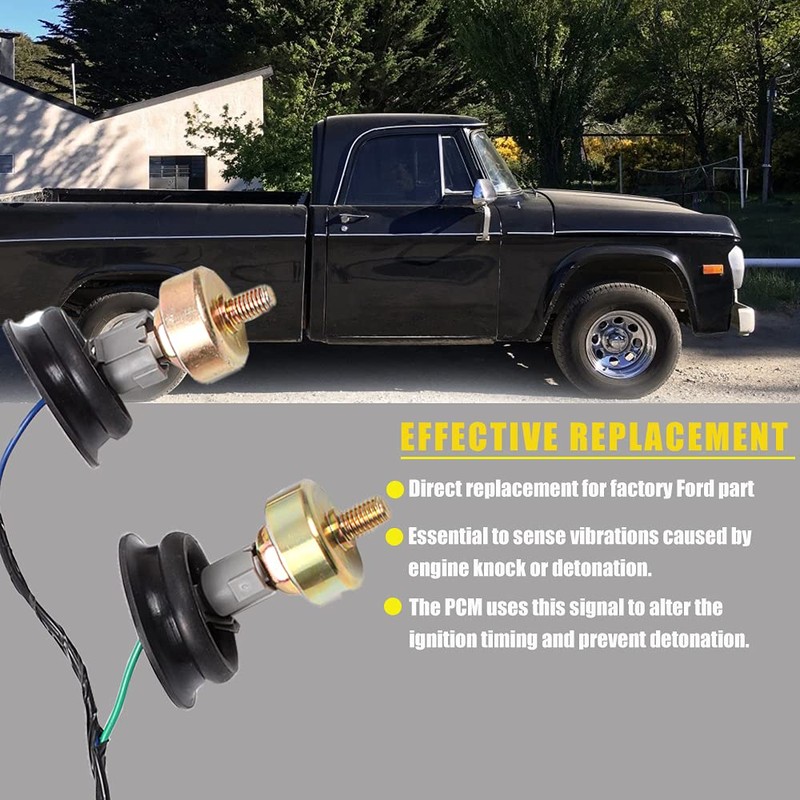 Muge Racing Dual Knock Sensors with Wiring Harness Kit 12589867