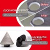 Roxx Tools 1-3/8" Diamond Chamfer Finger Milling Bits Cone Milling