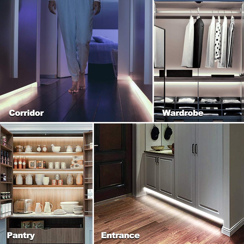 MY BEAUTY LIGHT Motion Activated LED Strip Lights, 32.8ft LED