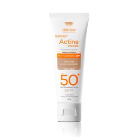 Darrow Protector Solar Facial Dermatológico con Color Actine Colors FPS50, Bloqueador Solar Facial para Piel Mixta y Grasa, Anti Oleosidad, Tono...   