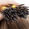 Nano Ring Hair Extensions Human Hair Nano Beads Pre Bonded