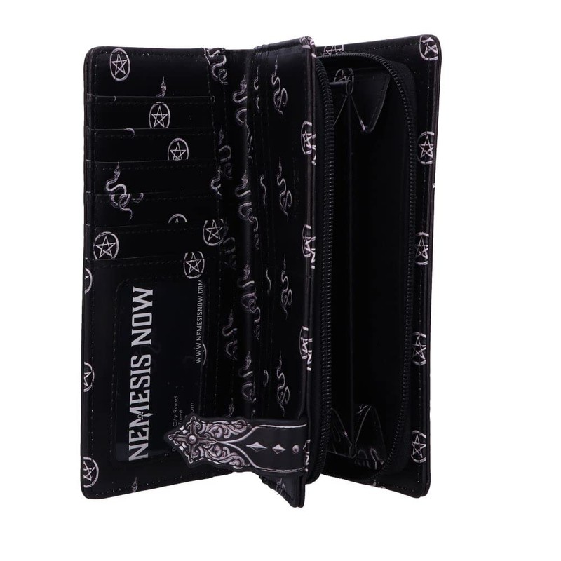 Nemesis Now Baphomet Black Embossed Wallet 18.5cm